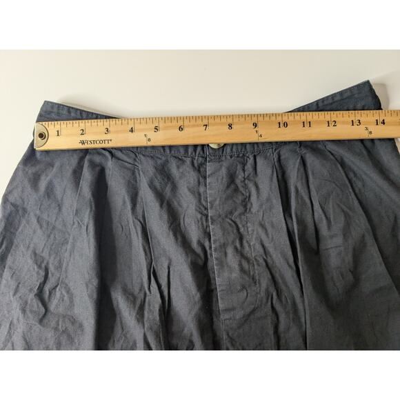 Doen Women's Jade Shorts size 10 Black Pleated High Waist - Picture 8 of 11